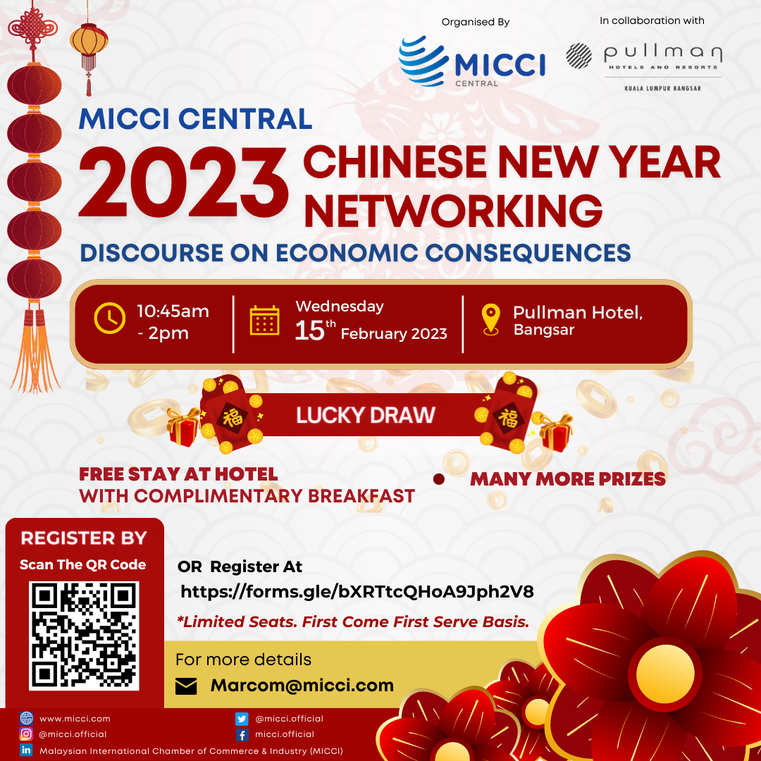 [Invitation] 2023 Chinese New Year Networking By MICCI Central